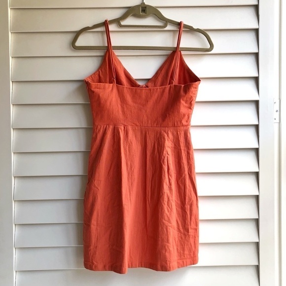 Cotton Candy LA Cut Out Tie Front Mini Dress - Picture 7 of 12